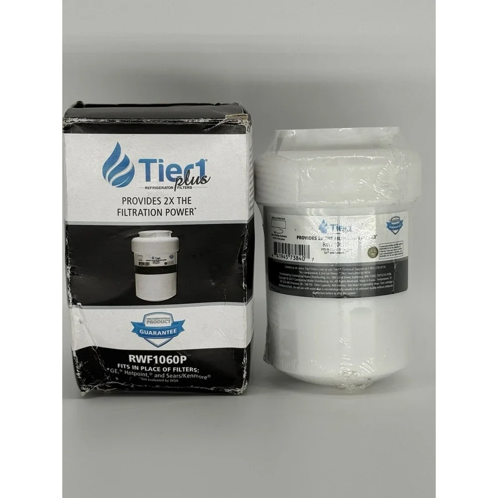 Fits GE MWF SmartWater MWFP GWF Comparable Refrigerator Water Filters